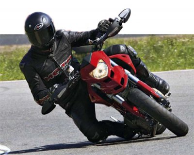 Ducati 1100 Hypermotard.  